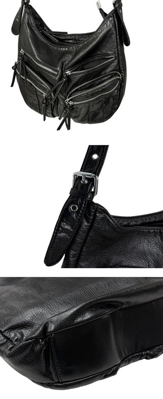 Crack Pocket Shoulder Bag