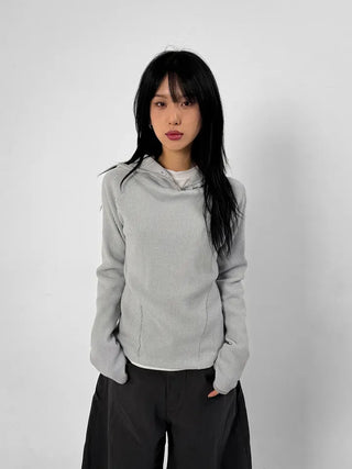 Nerd High-Neck Hoodie