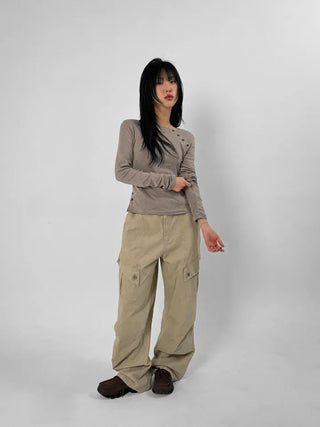 Flow Button Long Sleeve