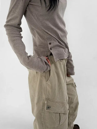 Flow Button Long Sleeve