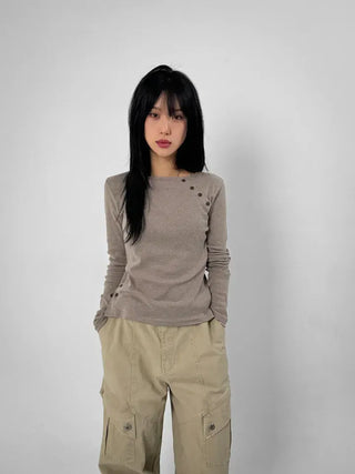 Flow Button Long Sleeve
