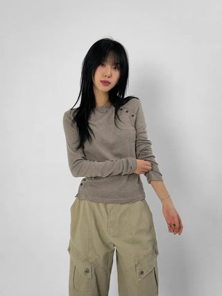 Flow Button Long Sleeve