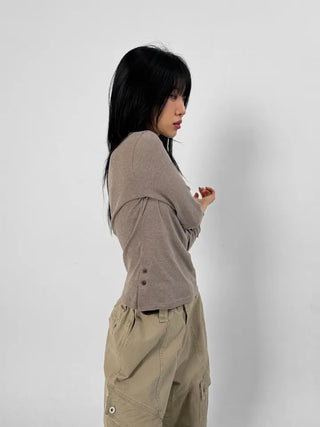 Flow Button Long Sleeve