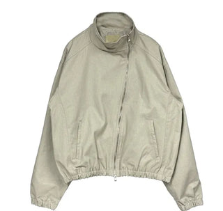 Carter Diagonal Cropped Jacket