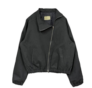 Carter Diagonal Cropped Jacket