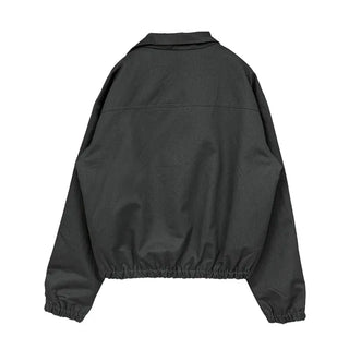Carter Diagonal Cropped Jacket