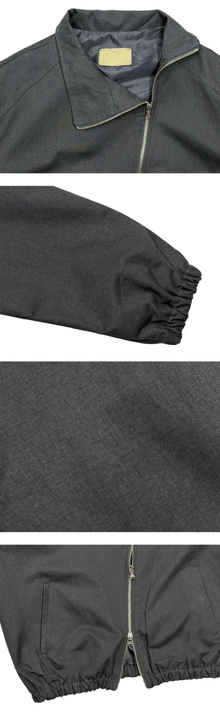 Carter Diagonal Cropped Jacket