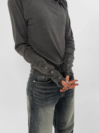 Chief Button Hoodie