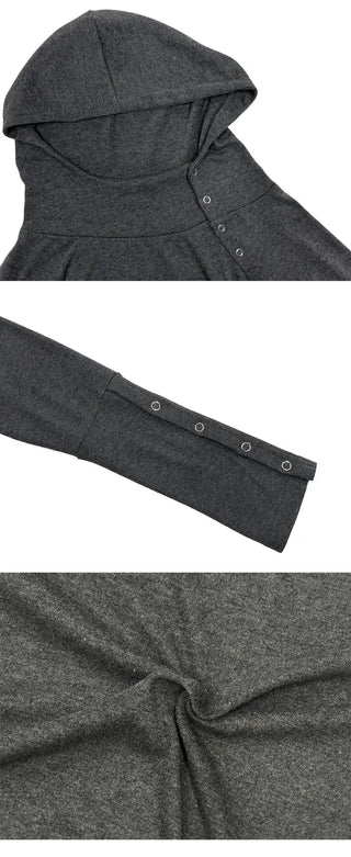 Chief Button Hoodie
