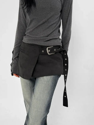 Cha Cha Belt Wrap Skirt