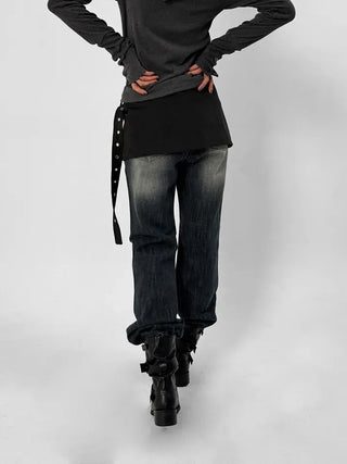 Cha Cha Belt Wrap Skirt
