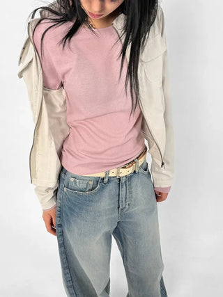 Noki Strap Biker Jacket