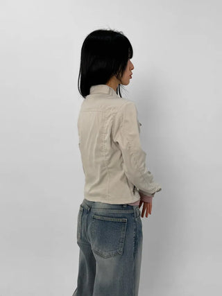Noki Strap Biker Jacket