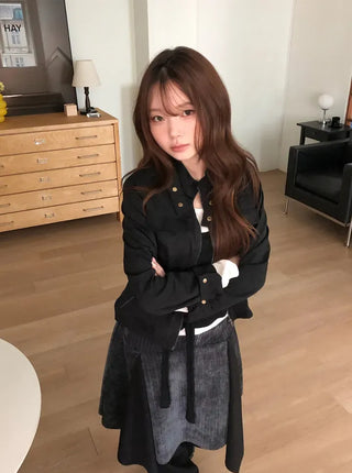 Noki Strap Biker Jacket