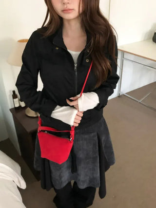 Noki Strap Biker Jacket