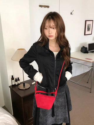 Noki Strap Biker Jacket