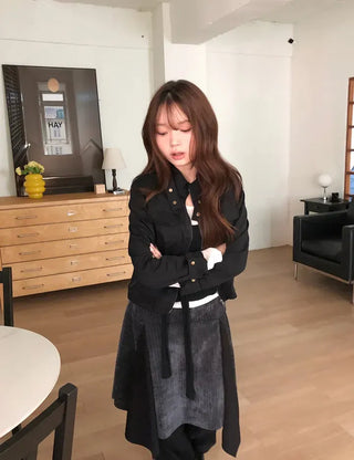 Noki Strap Biker Jacket