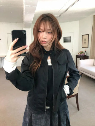 Noki Strap Biker Jacket