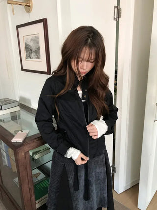 Noki Strap Biker Jacket