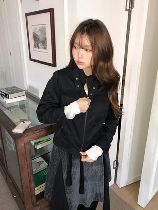 Noki Strap Biker Jacket