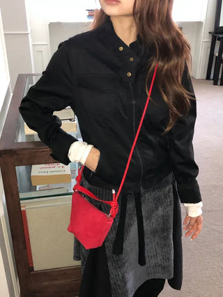 Noki Strap Biker Jacket