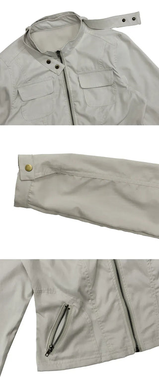 Noki Strap Biker Jacket