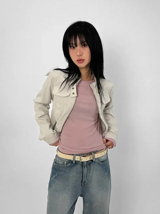 Blanc Round Long Sleeve