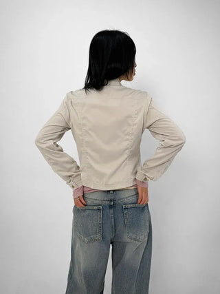 Blanc Round Long Sleeve