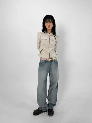 Blanc Round Long Sleeve