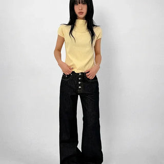 Raf Non-Fade Flare Jeans