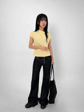 Raf Non-Fade Flare Jeans