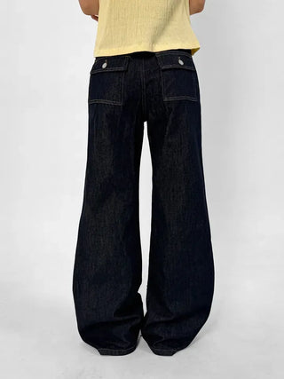 Raf Non-Fade Flare Jeans