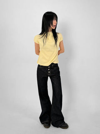 Raf Non-Fade Flare Jeans