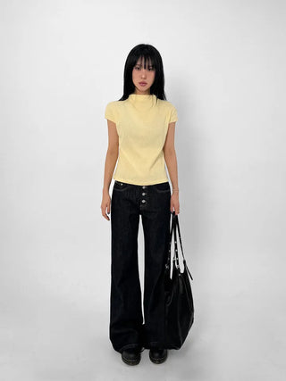 Raf Non-Fade Flare Jeans