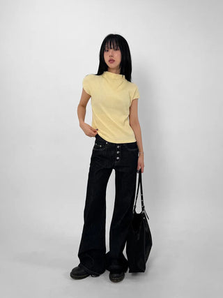 Raf Non-Fade Flare Jeans