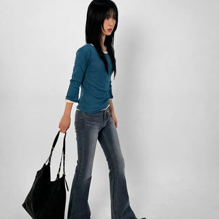 Effie Slim Flare Jeans