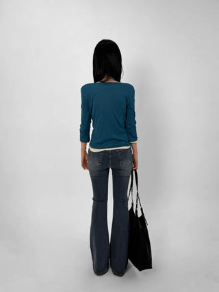 Effie Slim Flare Jeans