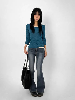 Effie Slim Flare Jeans