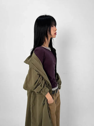 Fishtail Long Field Jacket