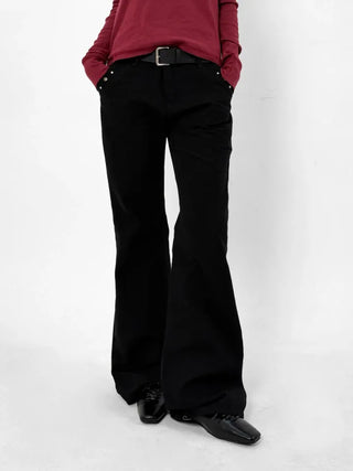 Crepe Round Long Sleeve