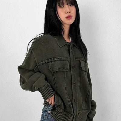 Bintz Washed Cardigan