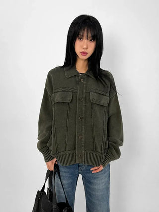 Bintz Washed Cardigan