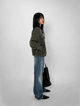 Bintz Washed Cardigan
