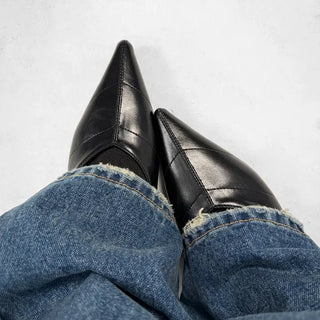 Ripo Stiletto Flat Shoes