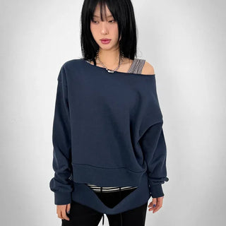 Overcut Off-Sweatshirt