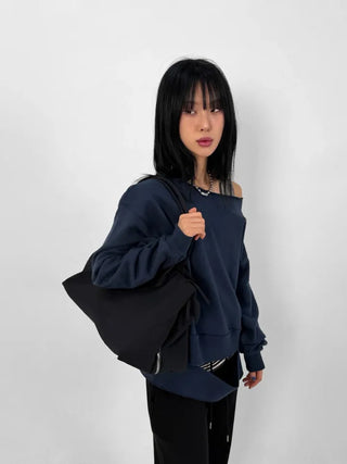 Overcut Off-Sweatshirt