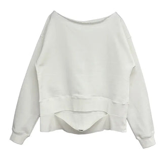 Overcut Off-Sweatshirt
