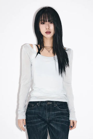 Dinpo Lace Sleeveless