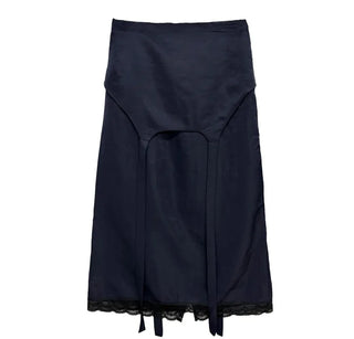 Silky Lace Long Skirt
