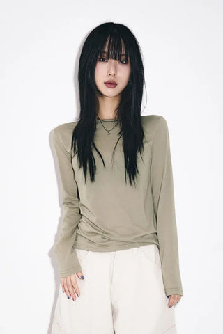 Sophie Round Wool Cardigan
